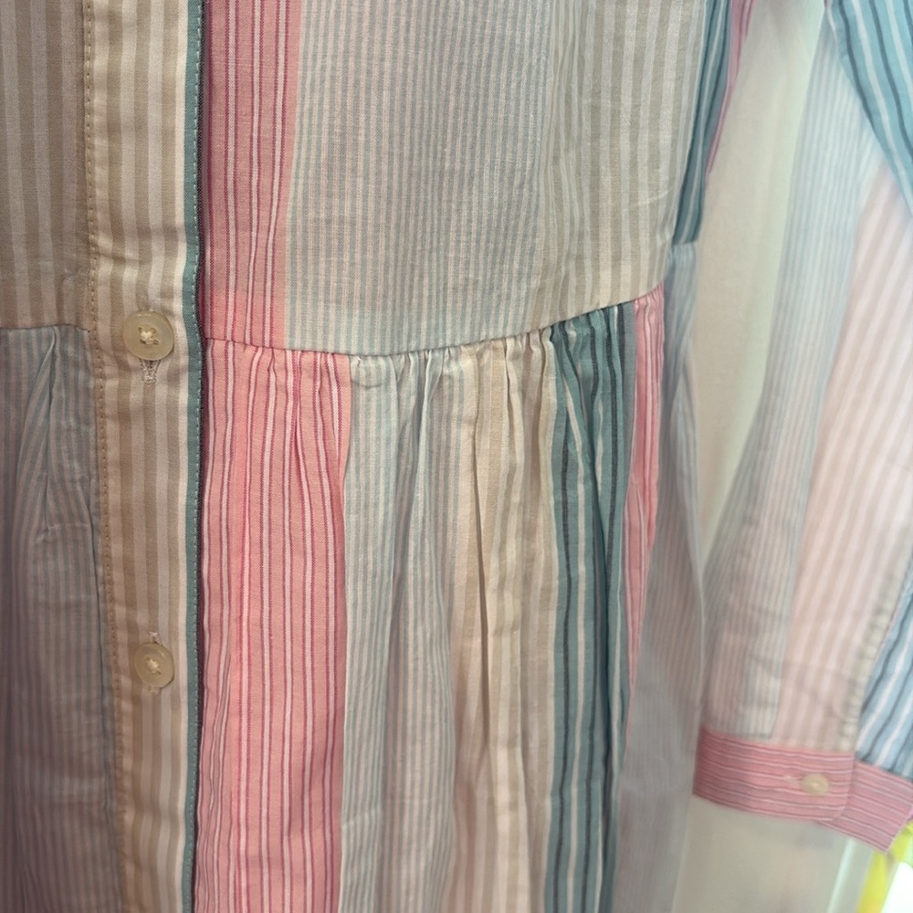 J.Crew Multi Color Stripe Mini dress ☀️🌷 - Picture 8 of 12